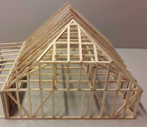 Ekserserhuset sett fra nordøst. Lameller av Elise Wiklund Ekserserhuset sett fra øst. Lameller av Elise Wiklund